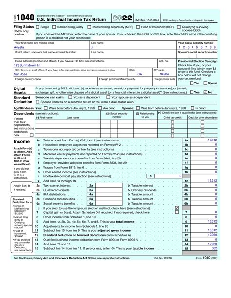 You may only need to file Form 1040 or 1040-SR and none of the numbered schedules, Schedules 1 through 3. . Calculate completing a 1040